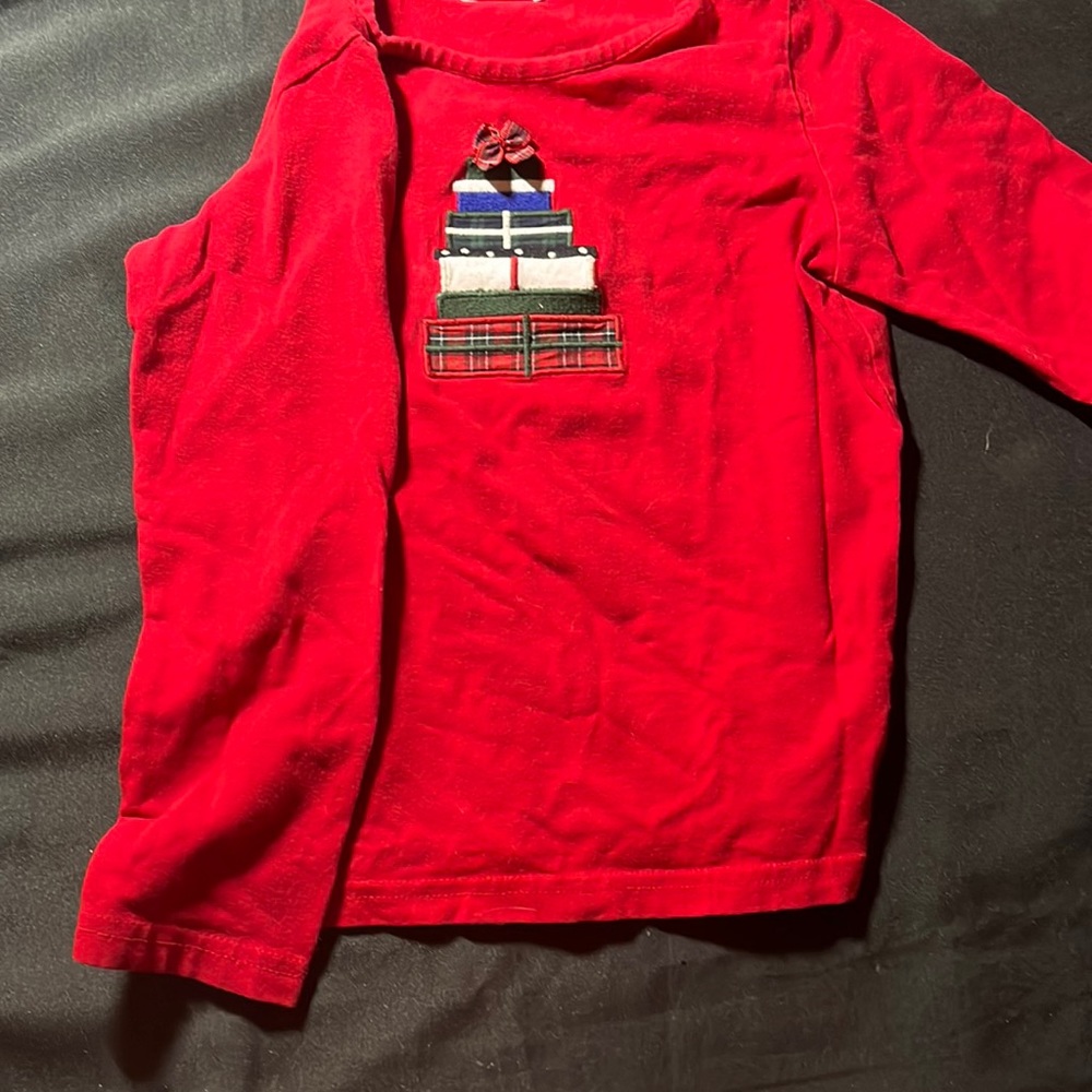 Toddlers girls 3T red long sleeve shirt